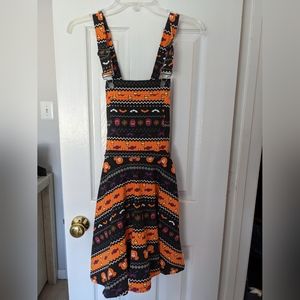 Disney Her Universe Mickey Halloween Overall Dress Skirtall (NWT)